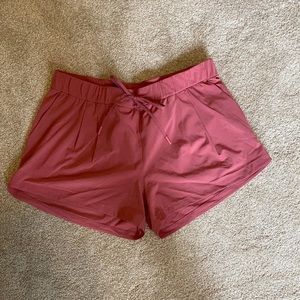 Lululemon casual shorts. 4” length. Dusty Rose